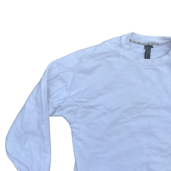 Sweaty Betty Sweatshirt Women Long Sleeve Athletic Stretch Crew Neck White Small - Picture 2 of 12